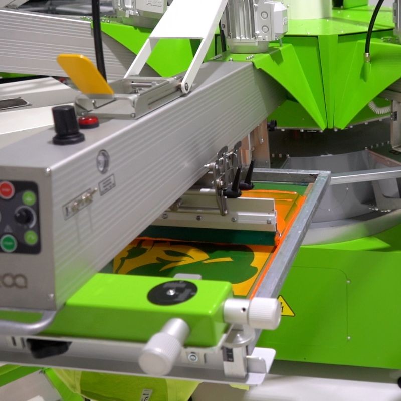 ROQ automatic screen printing press
